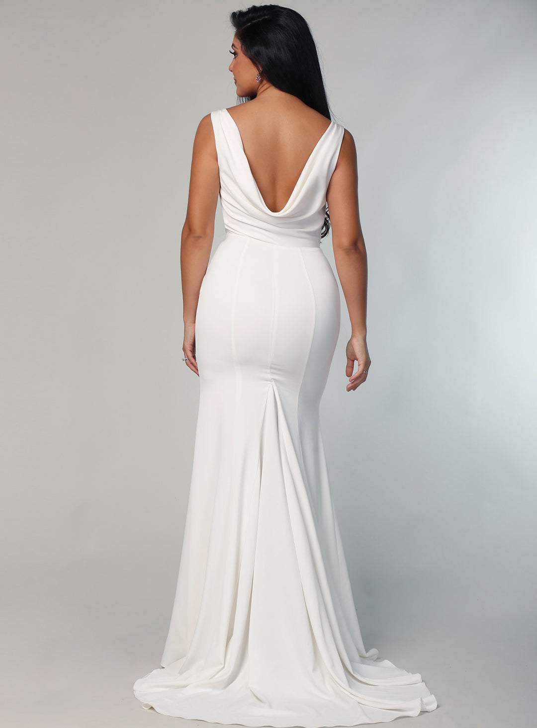 Galina Cowl Back Gown