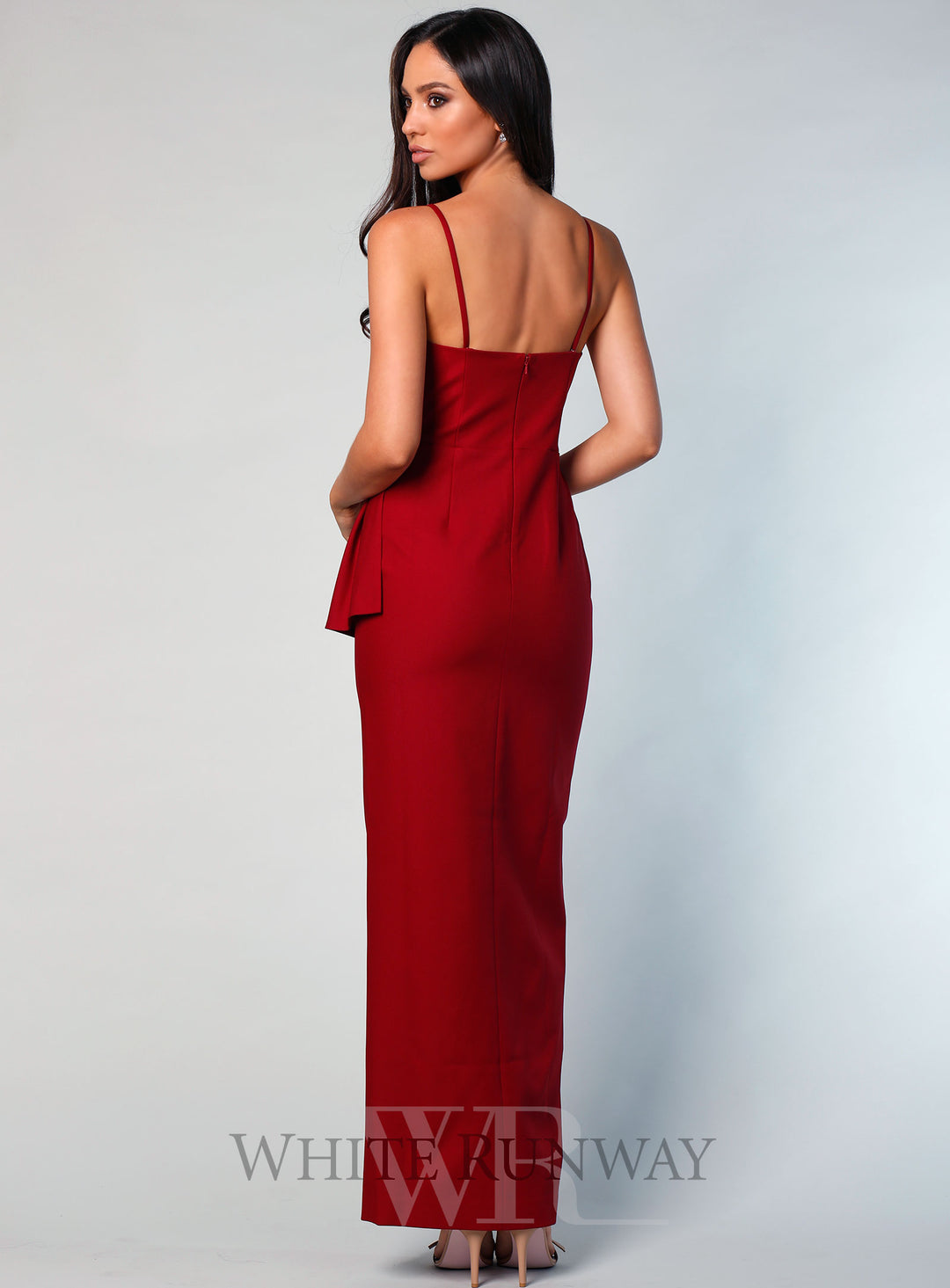 Stellina Dress by Samantha Rose – White Runway - Main Image