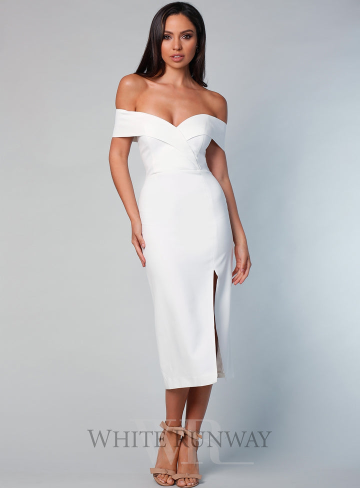 Gia Off Shoulder Midi