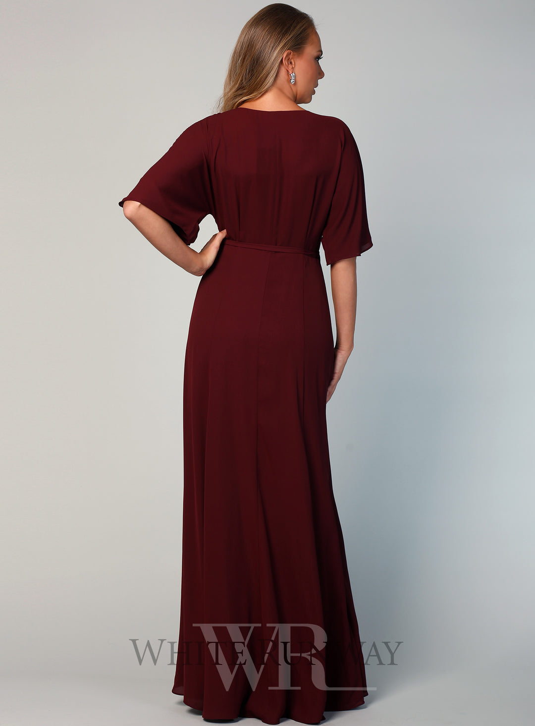Kimono Sleeve Flare Maxi