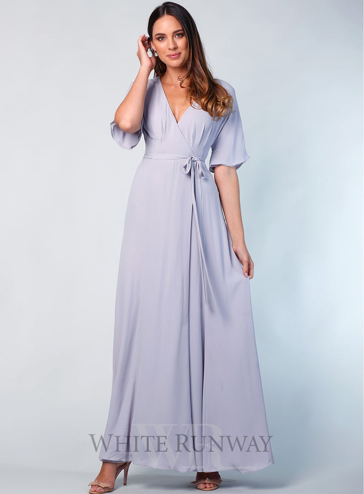 Kimono Sleeve Flare Maxi