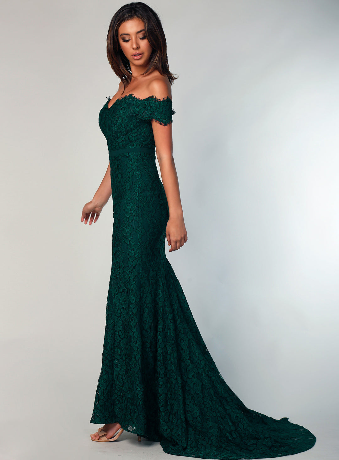 Marigold Lace Gown