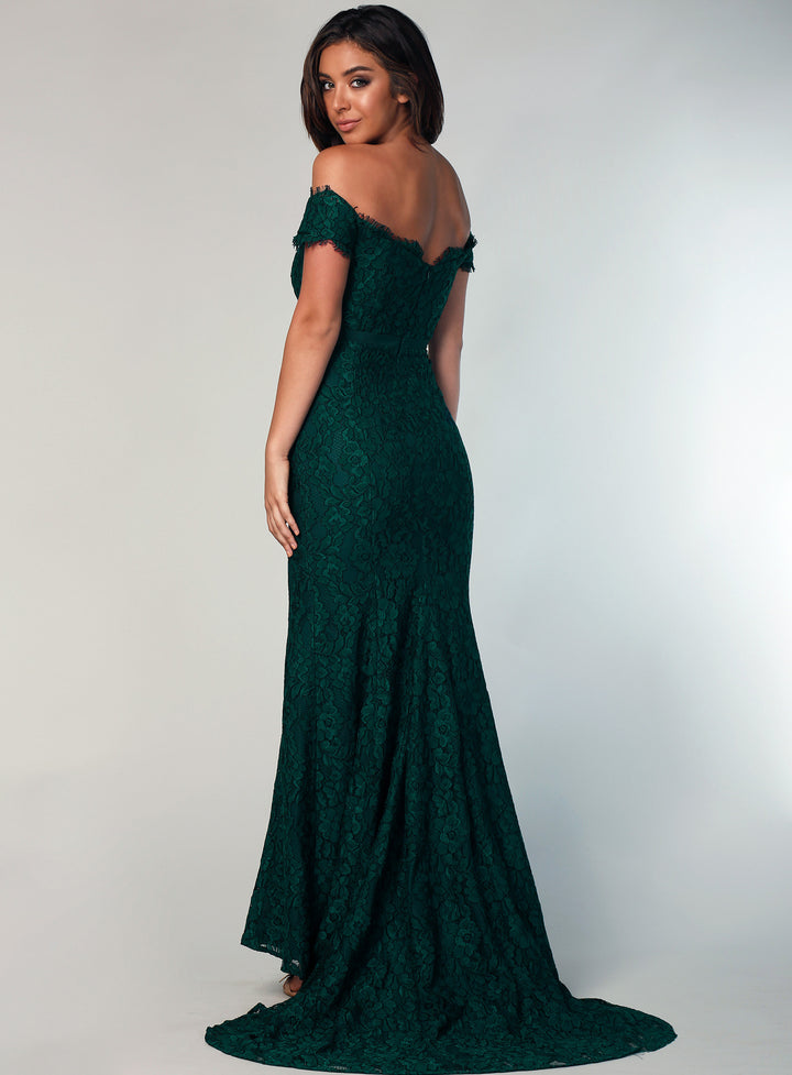 Marigold Lace Gown
