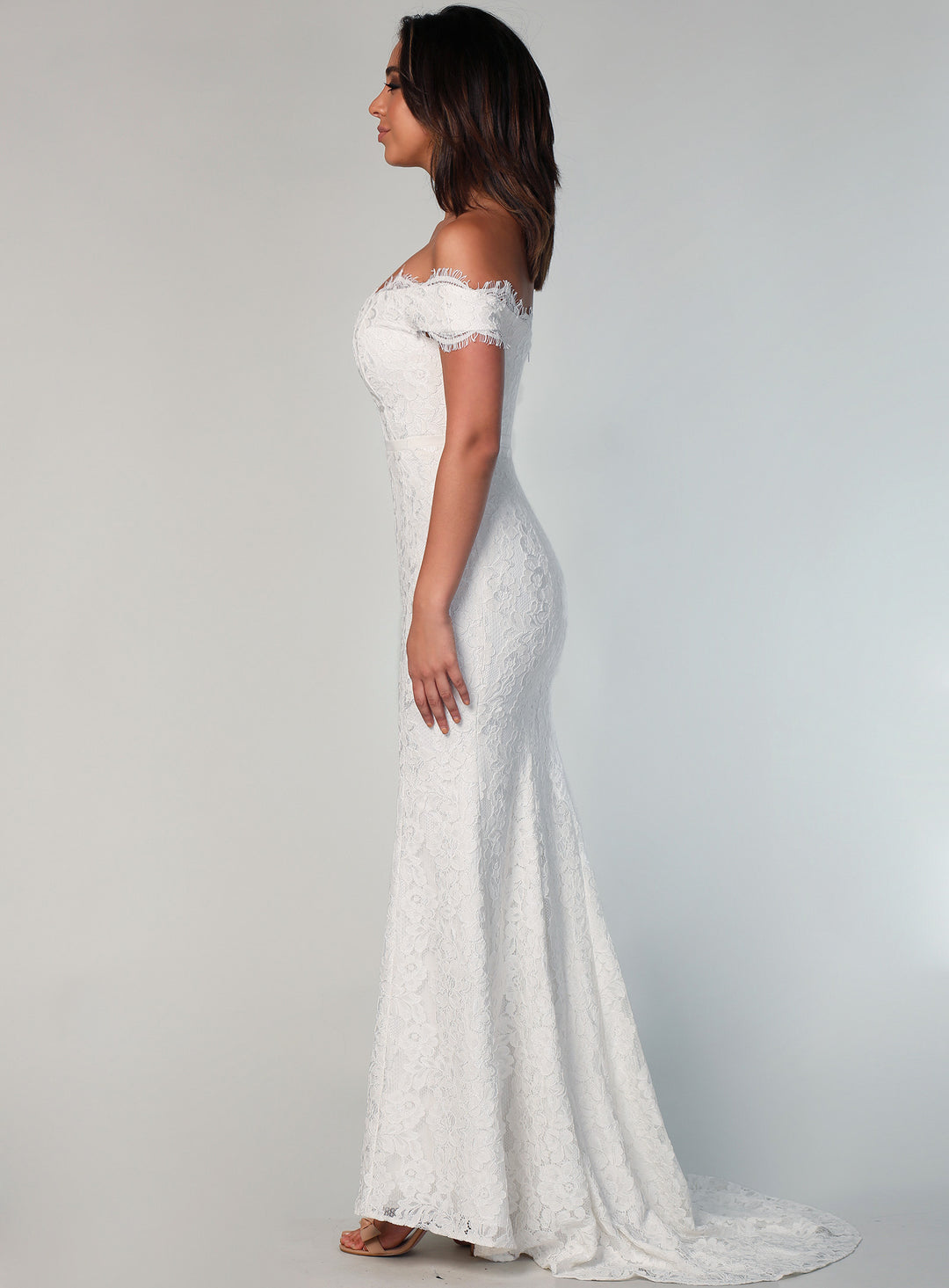 Marigold Lace Gown