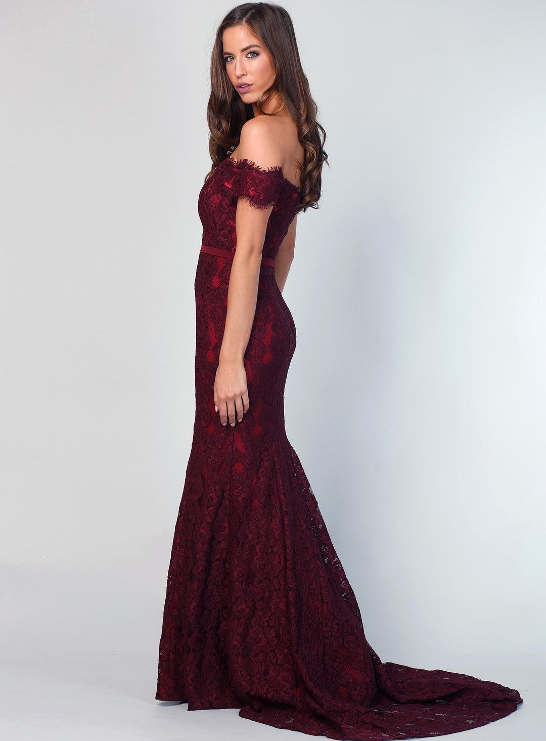 Marigold Lace Gown
