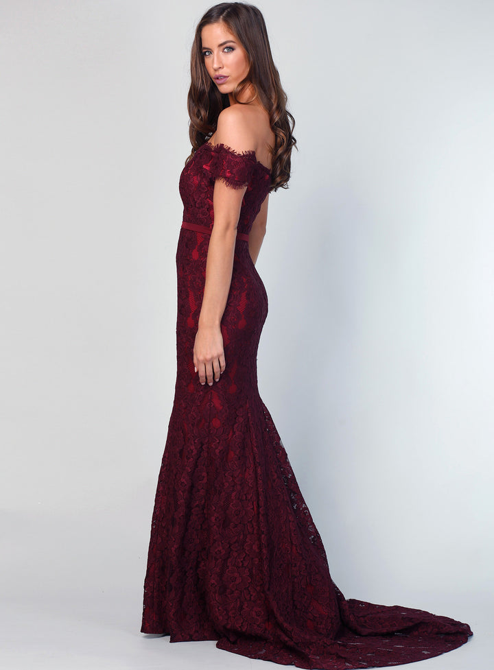 Marigold Lace Gown
