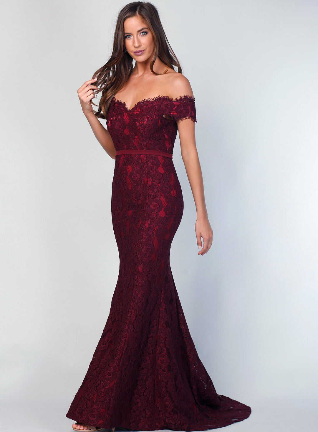 Marigold Lace Gown