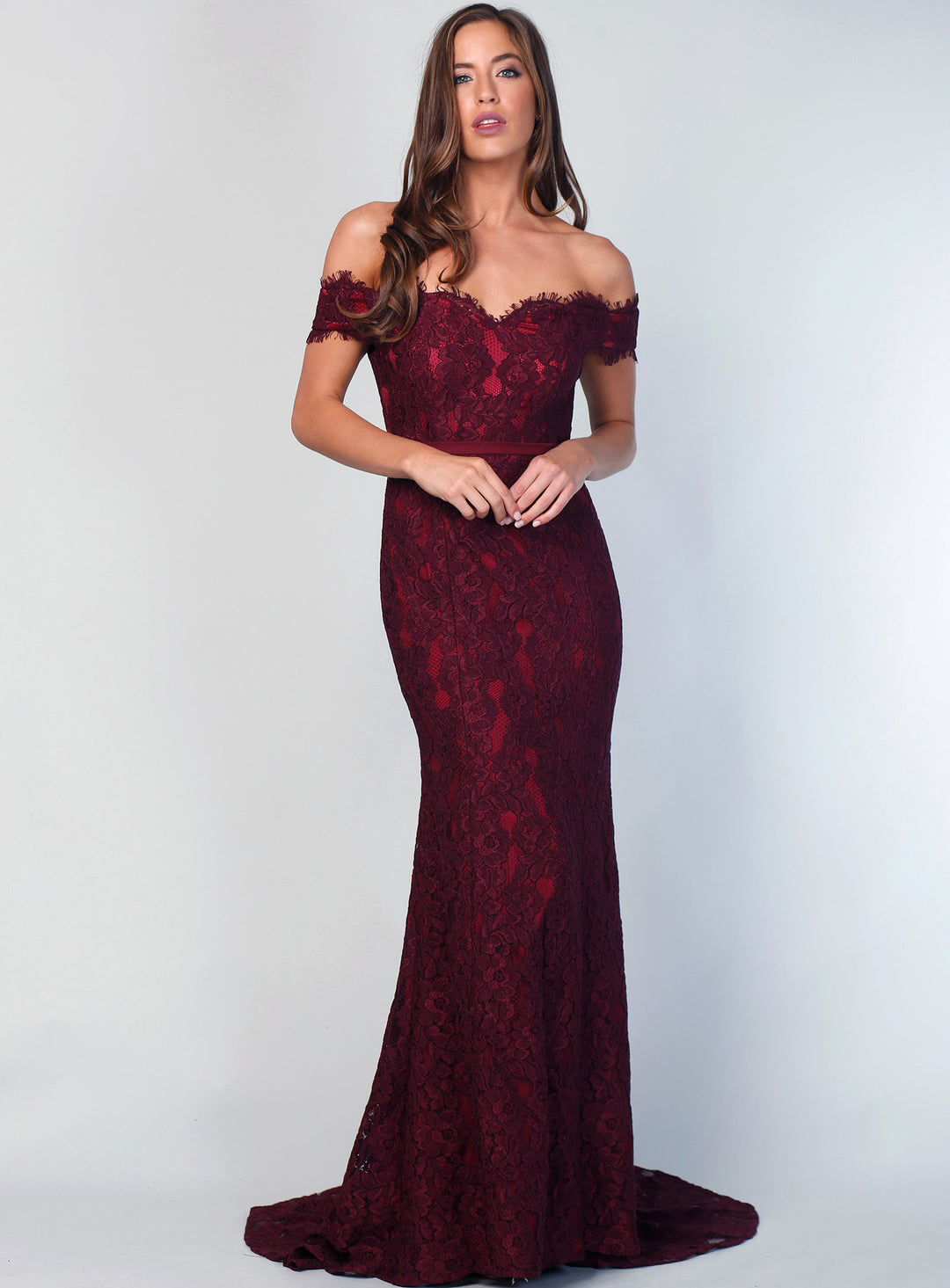 Marigold Lace Gown