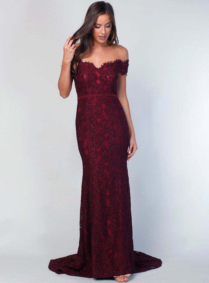 Marigold Lace Gown