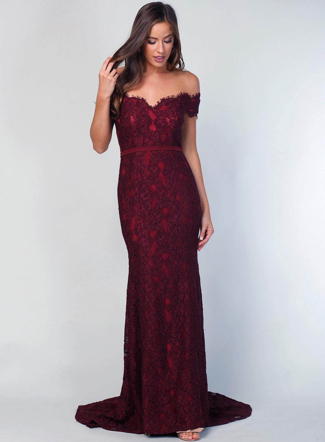Marigold Lace Gown