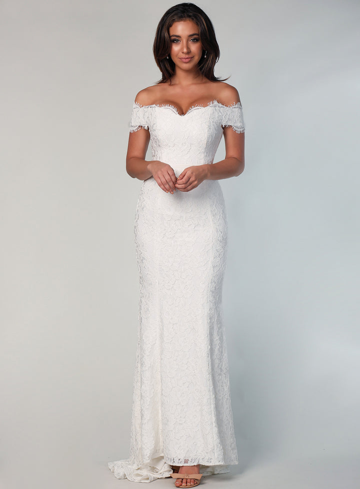 Marigold Lace Gown
