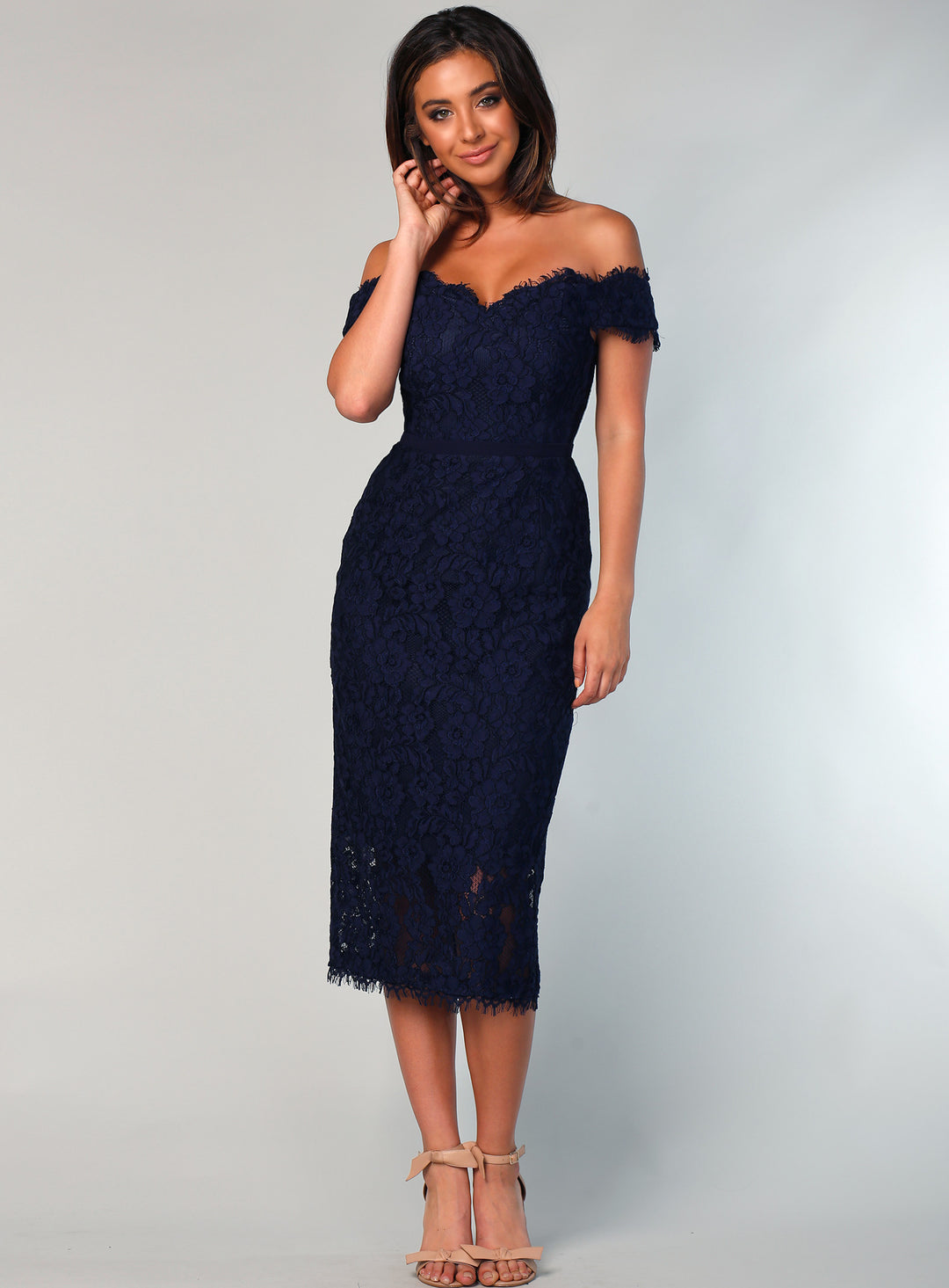 Marigold Lace Midi