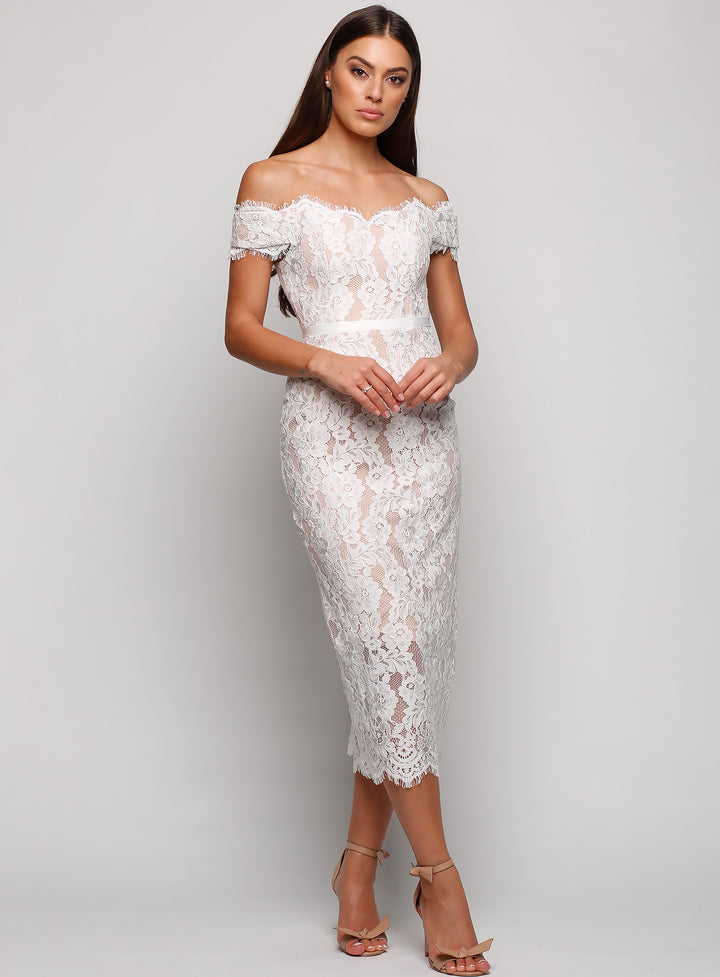 Marigold Lace Midi