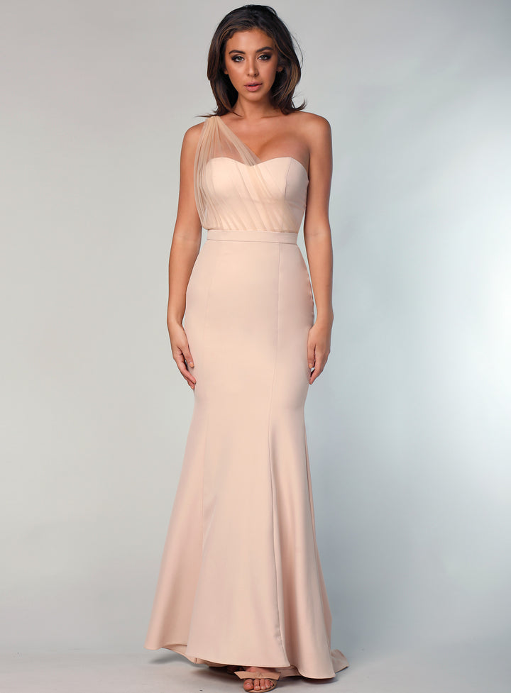 Marissa One Shoulder Tulle