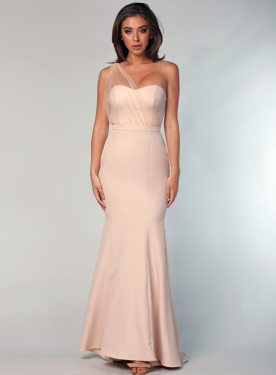 Marissa One Shoulder Tulle