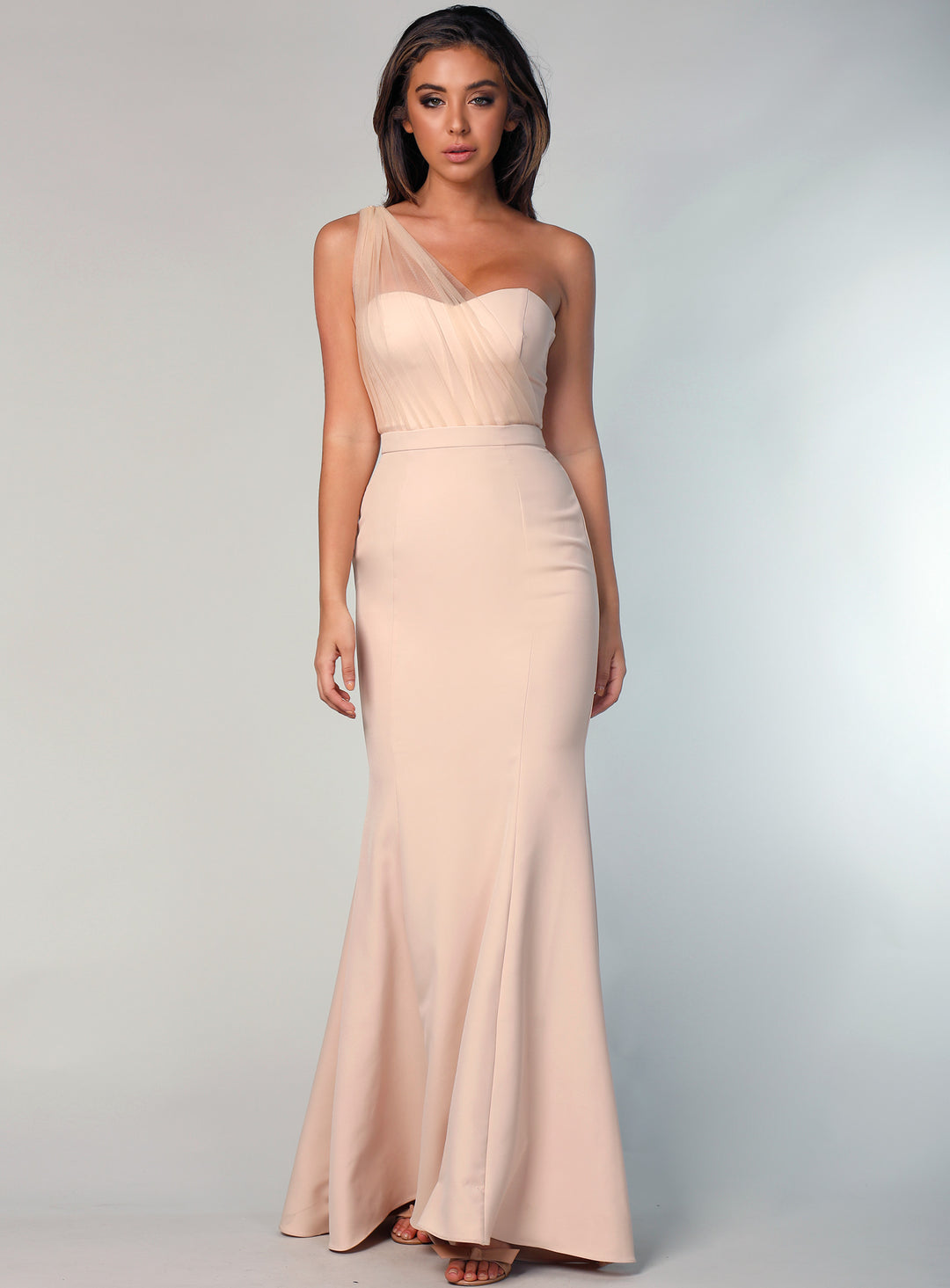 Marissa One Shoulder Tulle