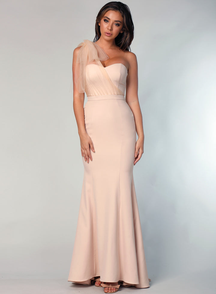 Marissa One Shoulder Tulle