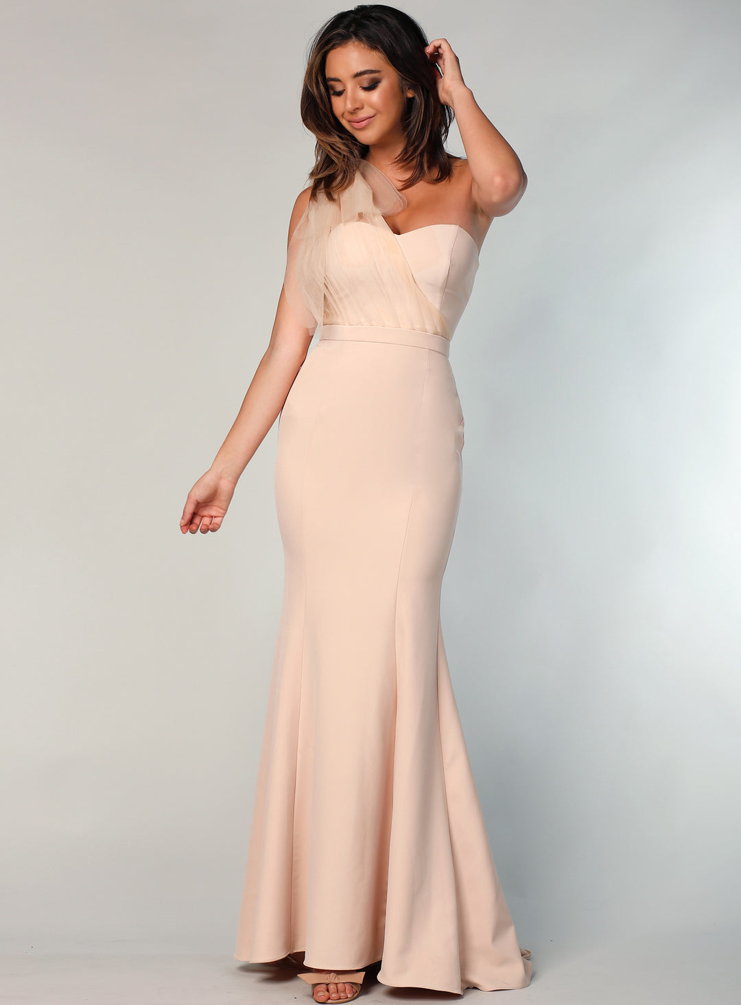 Marissa One Shoulder Tulle