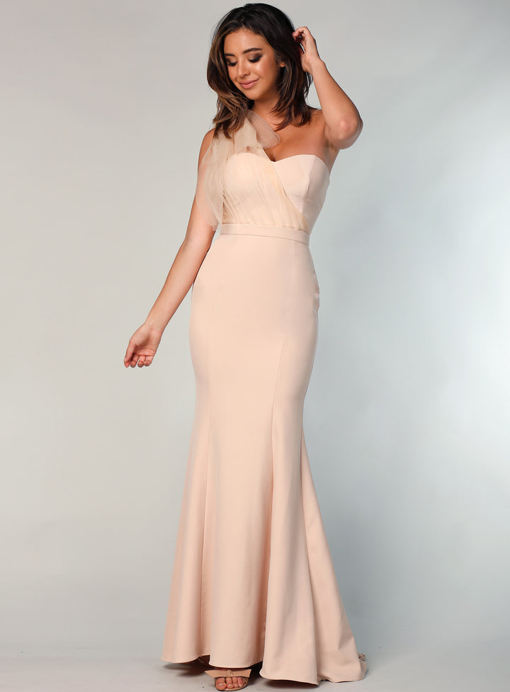 Marissa One Shoulder Tulle