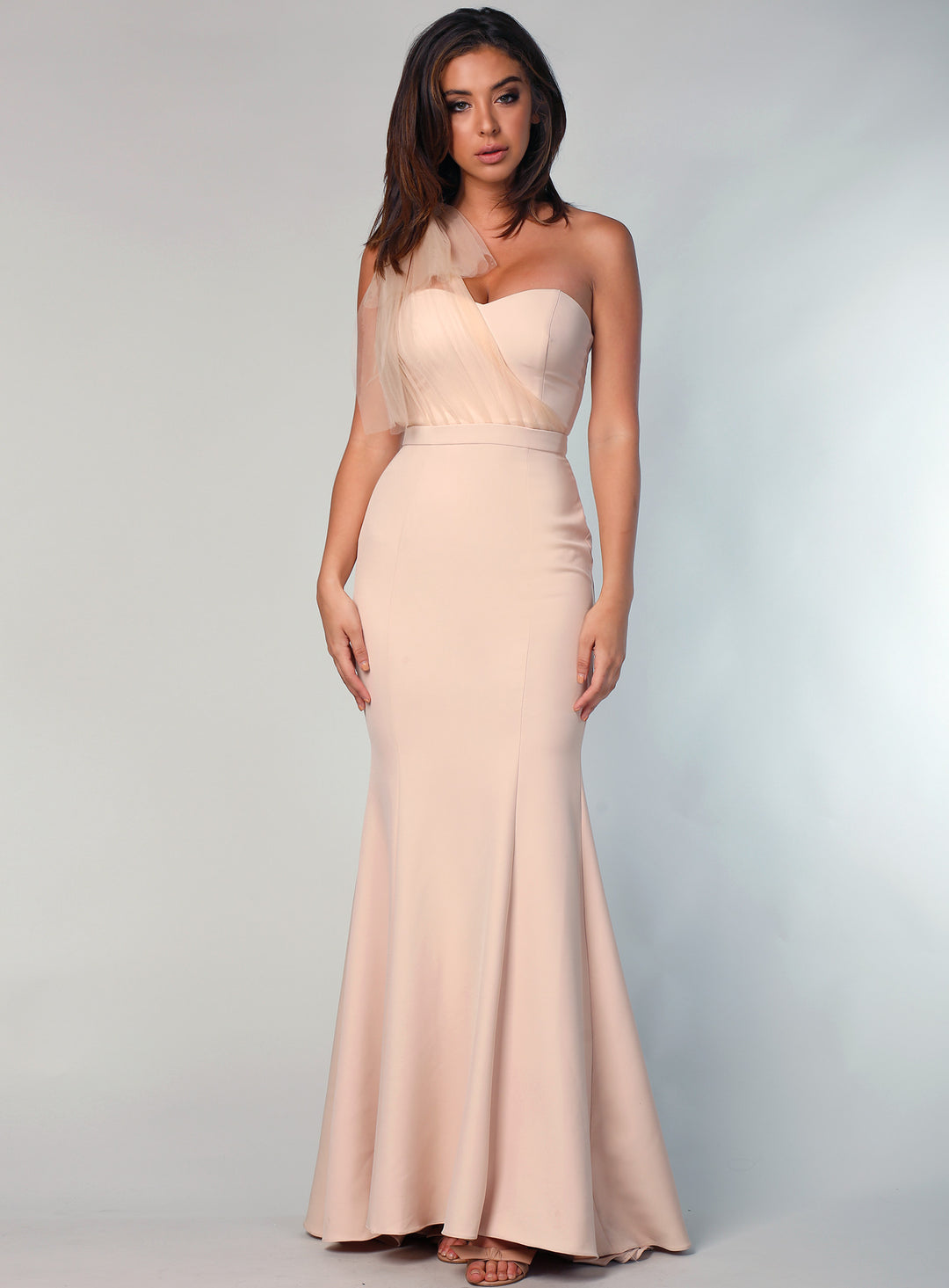 Marissa One Shoulder Tulle
